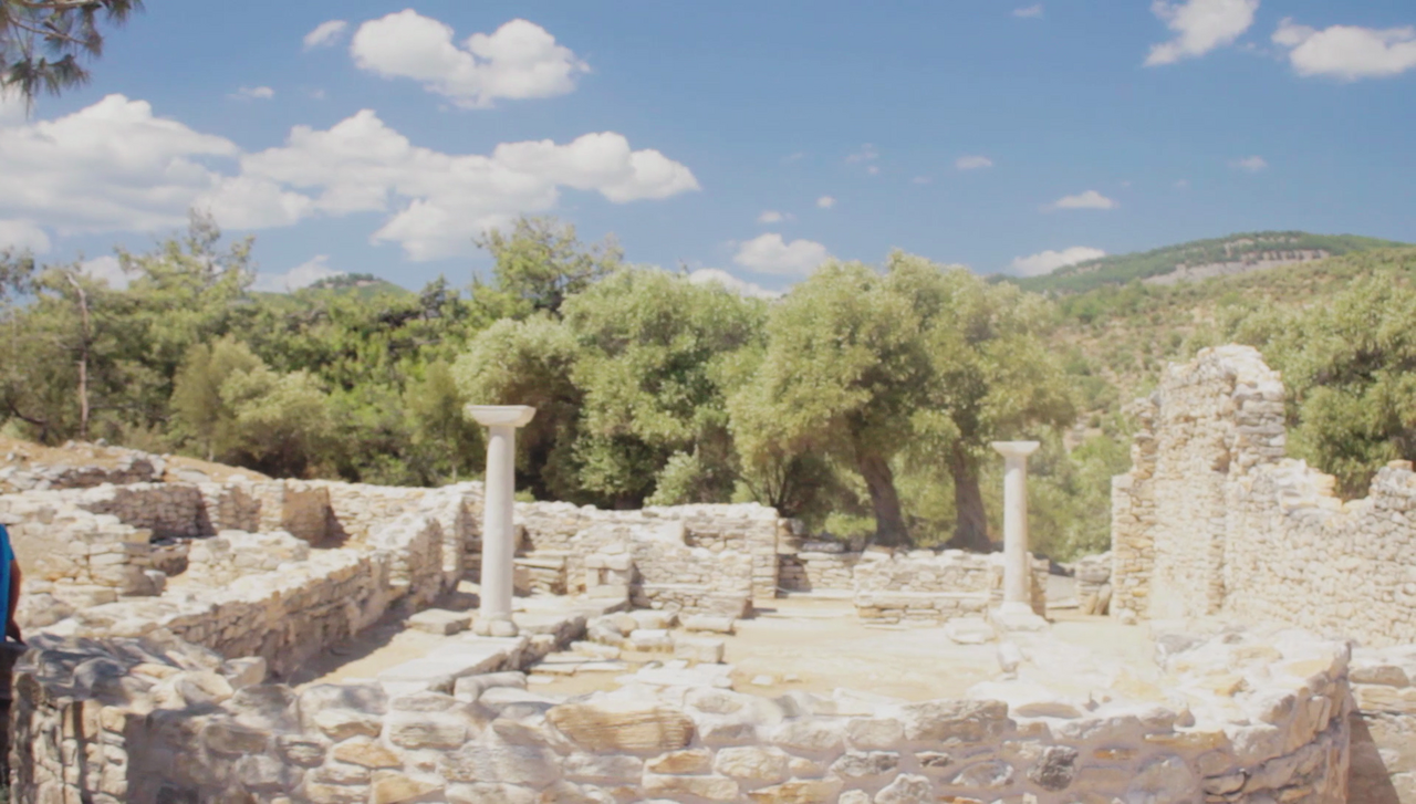 Aliki, Early Chistian times Vasilicas.